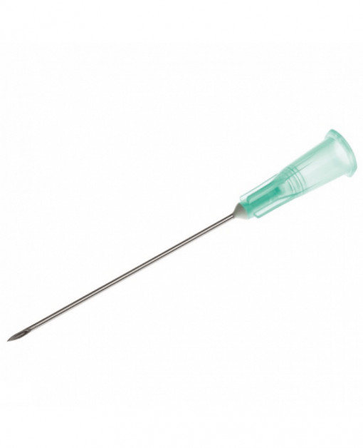 Ace seringa intramusculare 21G, 1 1/2 inch - 0,80x38mm, verde (100 bucati)