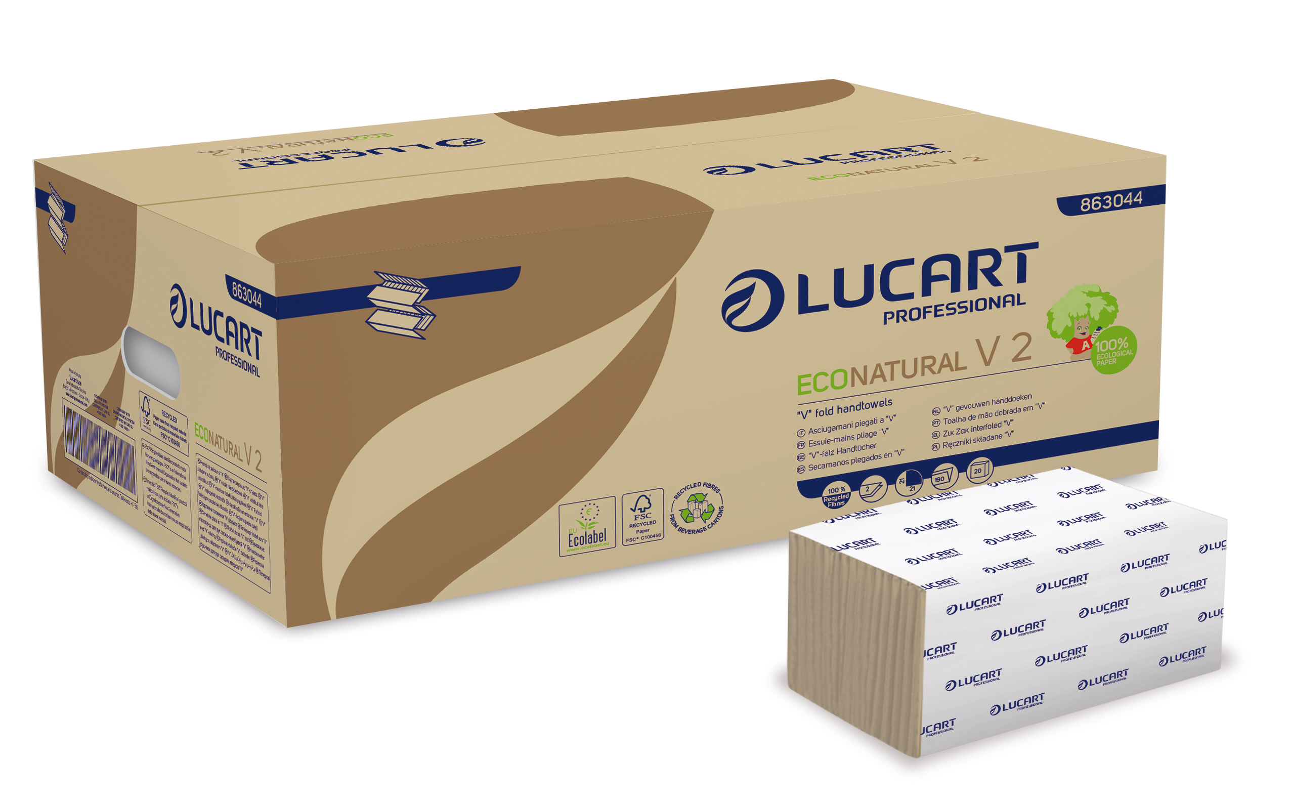 Șervețele pliate tip Z și V pentru dispensere