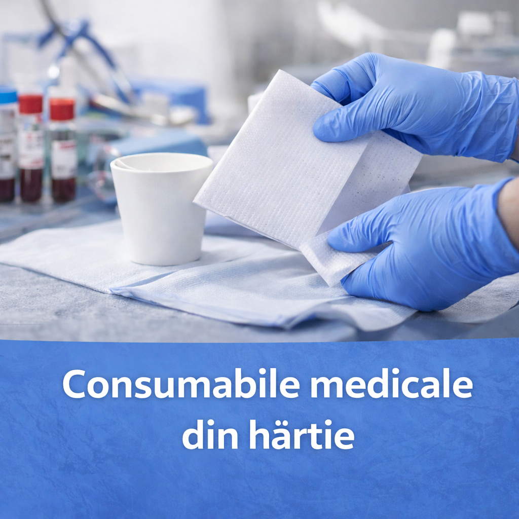 Cearceafuri medicale din hârtie