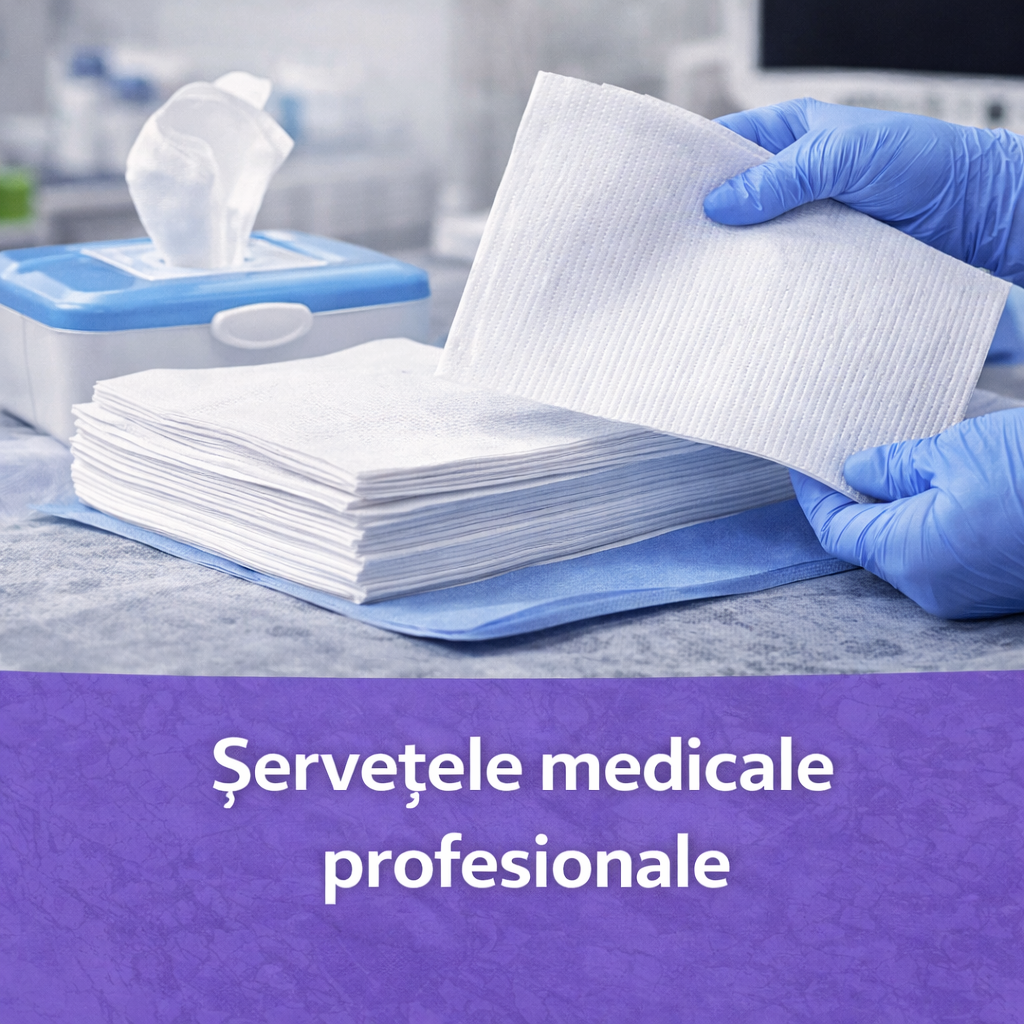 Șervețele medicale și profesionale