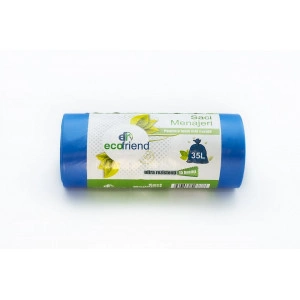 SACI MENAJ 35 L ALBASTRU