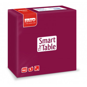 SERVETELE 38X38 100 BUC. BORDO - 82140800
