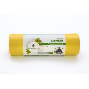 SACI MENAJ 120 L GALBEN
