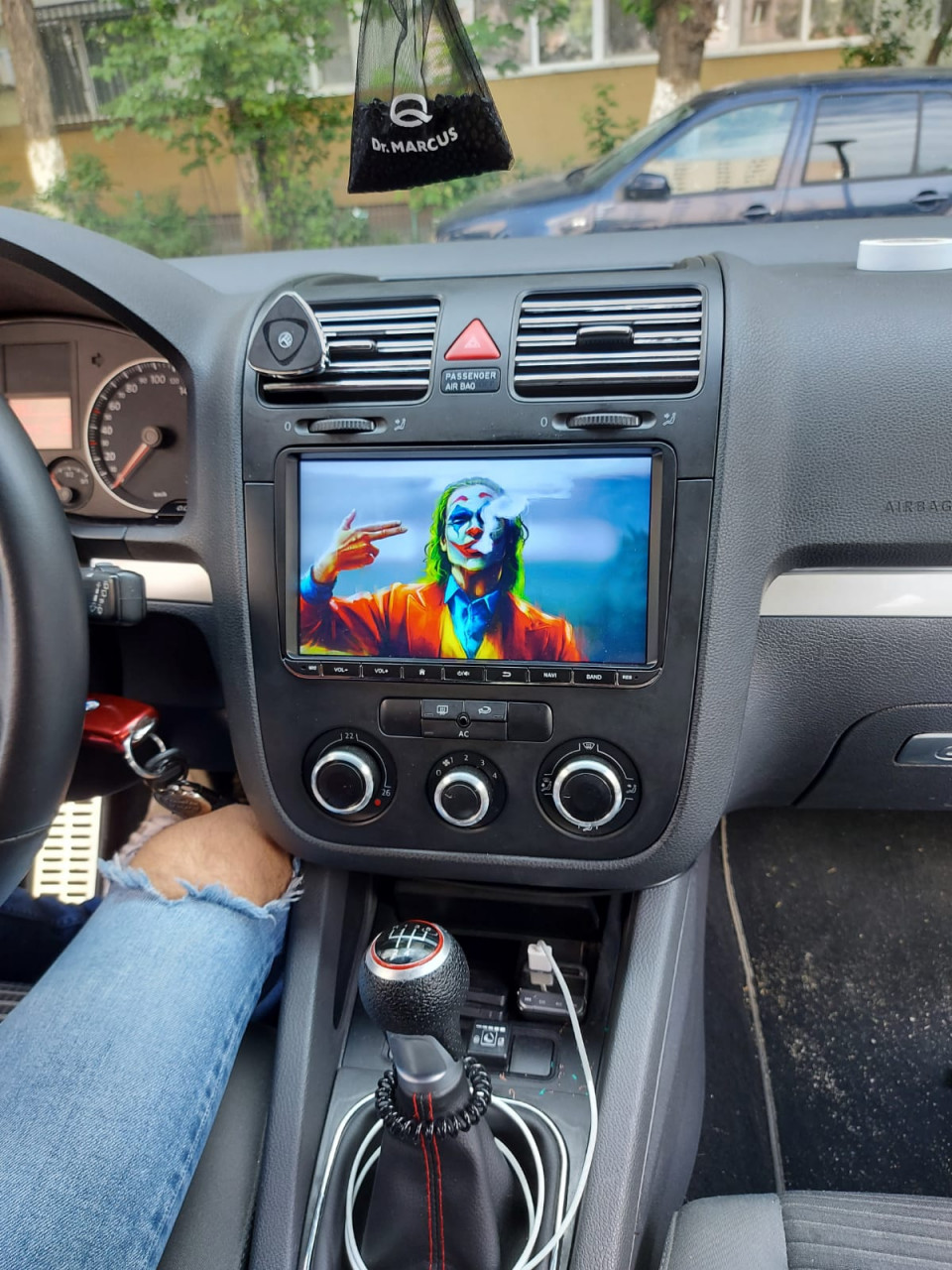 de begeleiding breken focus Navigatie Android VW Golf 5 display 8"