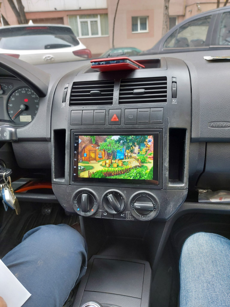 Android VW Polo Waze Youtube GPS