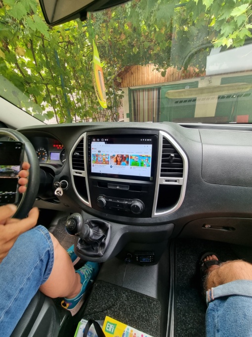 Navigatie Android Sprinter Crafter Vito B Class