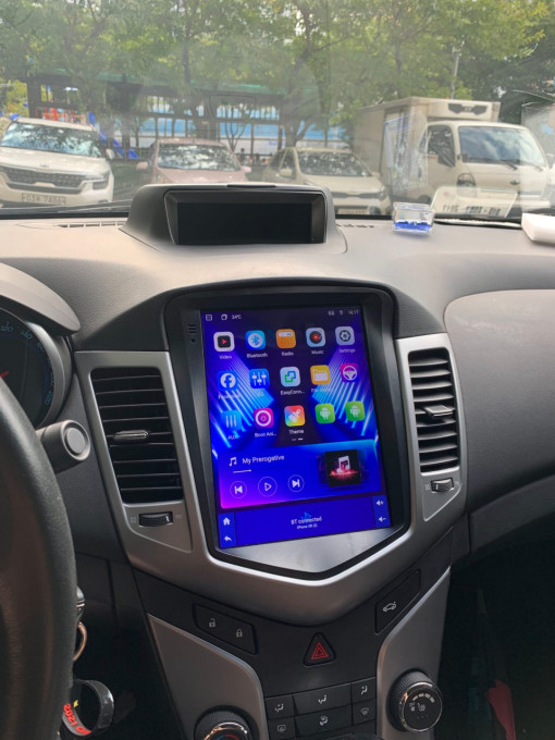 Navigatie Android Chevrolet Cruze 2008-2014 Waze YouTube GPS BT