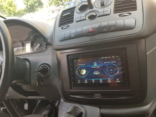Navigatie Android Mercedes Vito Waze Youtube GPS BT