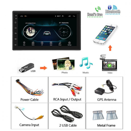 Navigatie Android 2din 7inch