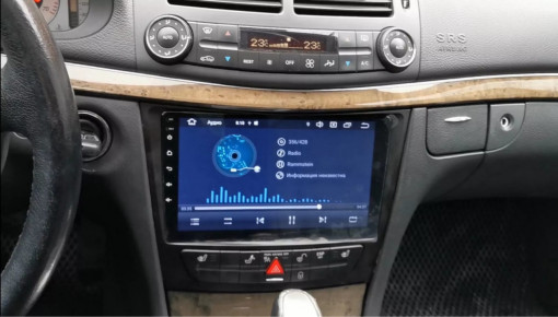 Navigatie Android Mercedes E class display 9"