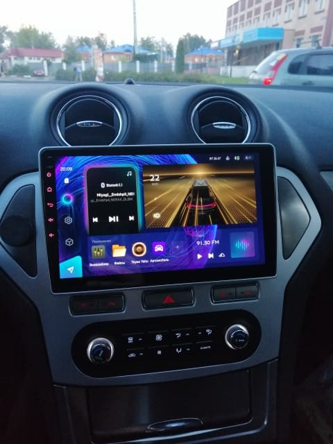 Navigatie Android Ford Mondeo 9" 2010-2014 Waze YouTube GPS USB