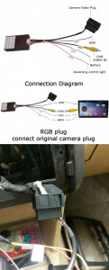 Adaptor Interfata Conectare Camera Marsarier Originala Vw Skoda Seat - Img 4