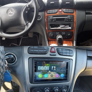 Navigatie Android Mercedes C class Waze Youtube GPS BT - Img 3