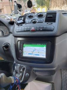 Navigatie Android Mercedes Vito Viano Youtube GPS BT - Img 7