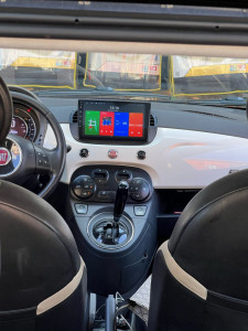 Navigatie Android Carplay Fiat 500 2007-2014 Waze YouTube - Img 5