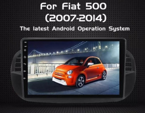 Navigatie Android Carplay Fiat 500 2007-2014 Waze YouTube - Img 6