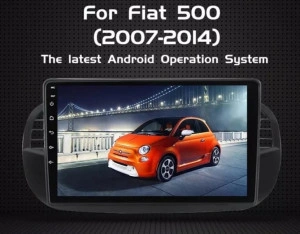 Navigatie Android Carplay Fiat 500 2007-2014 Waze YouTube - Img 6