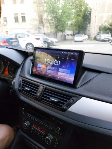 Navigatie android BMW X1 2009-2012 Waze YouTube GPS USB BT
