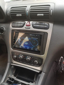 Navigatie Android Mercedes C class Waze Youtube GPS BT - Img 3