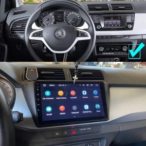 Navigatie Android Skoda Fabia Rapid Waze YouTube GPS