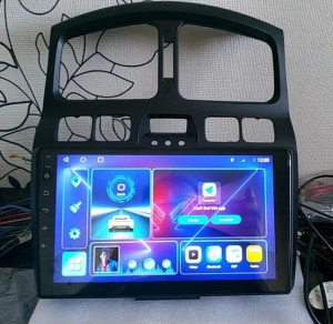 Navigatie Android Hyundai Santa Fe 2001-2006 Waze YouTube GPS USB - Img 2