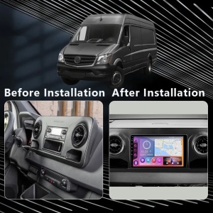 Navigatie android Mercedes Sprinter 2018-2022 Waze YouTube - Img 2