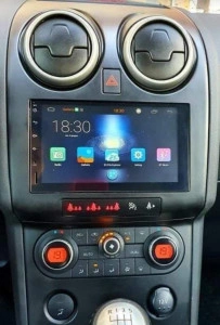 Navigatie Android Nissan Qashqai Waze Youtube GPS BT