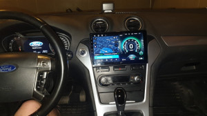 Navigatie Android Ford Mondeo 9" 2010-2014 Waze YouTube GPS USB - Img 4