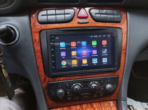 Navigatie Android Mercedes C class Waze Youtube GPS BT - Img 2