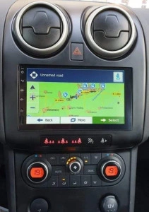 Navigatie Android Nissan Qashqai Waze Youtube GPS BT - Img 3