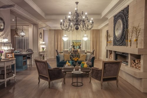 3. Decorațiuni interioare pentru stilul clasic - idei prin care îți poți personaliza spațiul- living amenajat clasci-min Stilul clasic - caracteristicile sale în designul interior. Cum poți amenaja un spațiu în stilul clasic?, 19,
