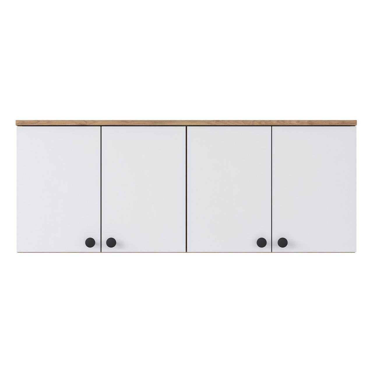 Dulap multifuncțional, Ba120 2670, UnicUtil, Nuc-Alb, Lățime: 120 cm, Înălțime: 46,8 cm, Adâncime: 42,5 cm - imagine 7