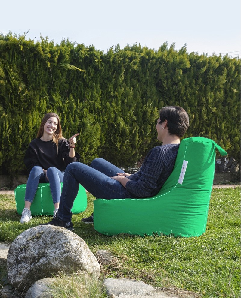 Fotoliu Puf Gradina, Mist storm, UnicUtil, Culoarea Verde Deschis - 2 | YEO
