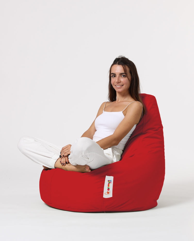 Fotoliu Puf Gradina, Mist thorn, UnicUtil, Culoarea Rosu - 2 | YEO