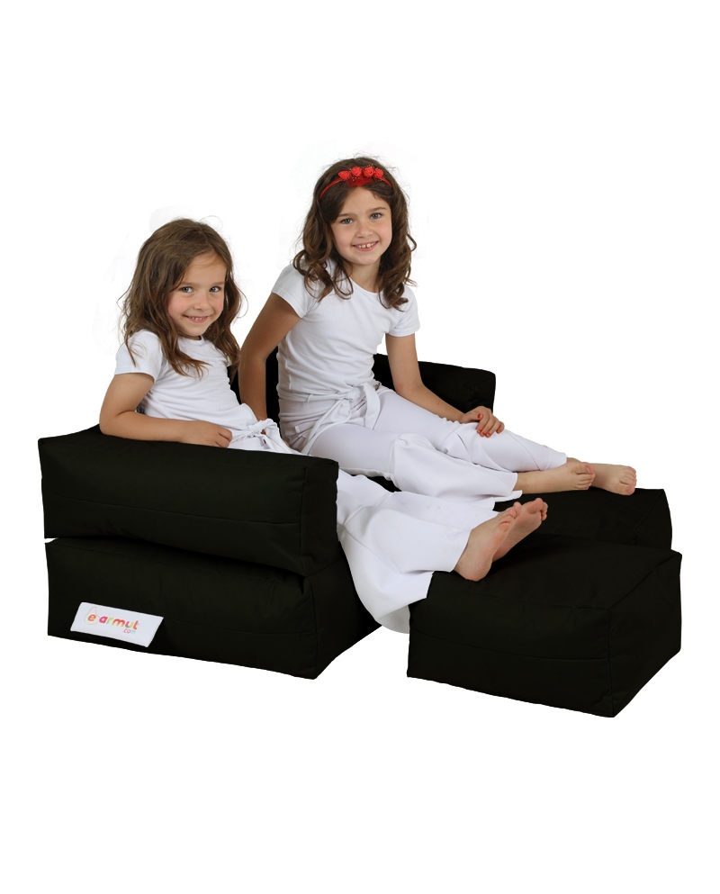 Fotoliu Puf Gradina, Ridge ember, UnicUtil, Culoarea Negru