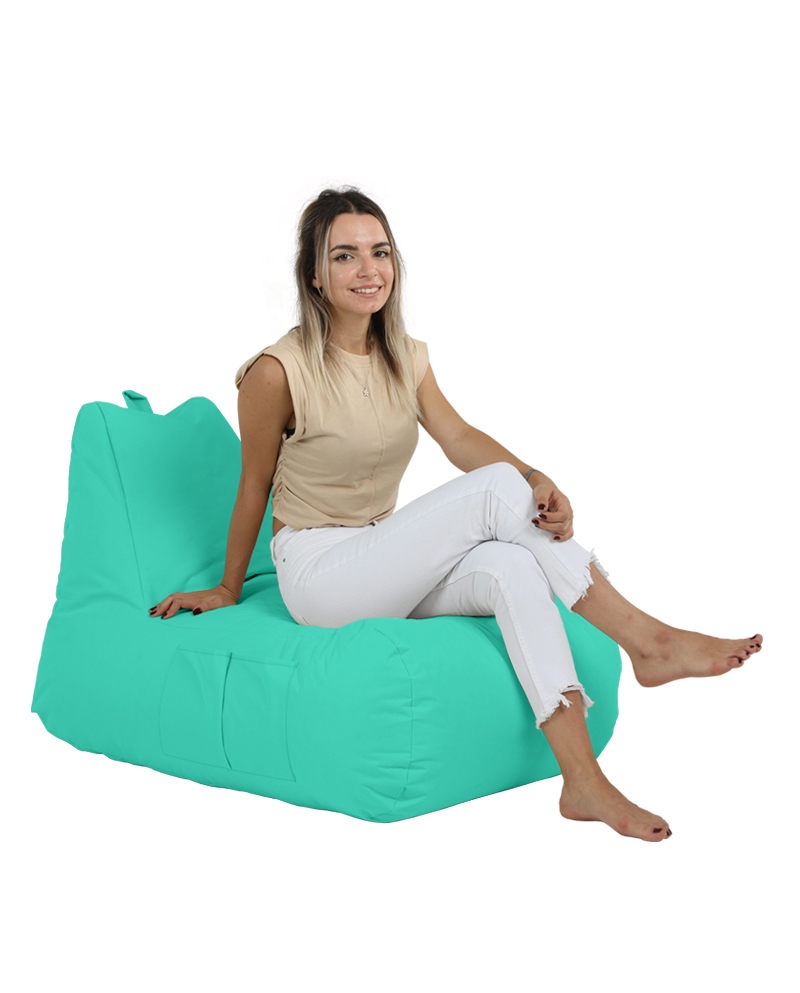 Fotoliu Puf Gradina, Spark peak, UnicUtil, Culoarea Turcoaz - 2 | YEO