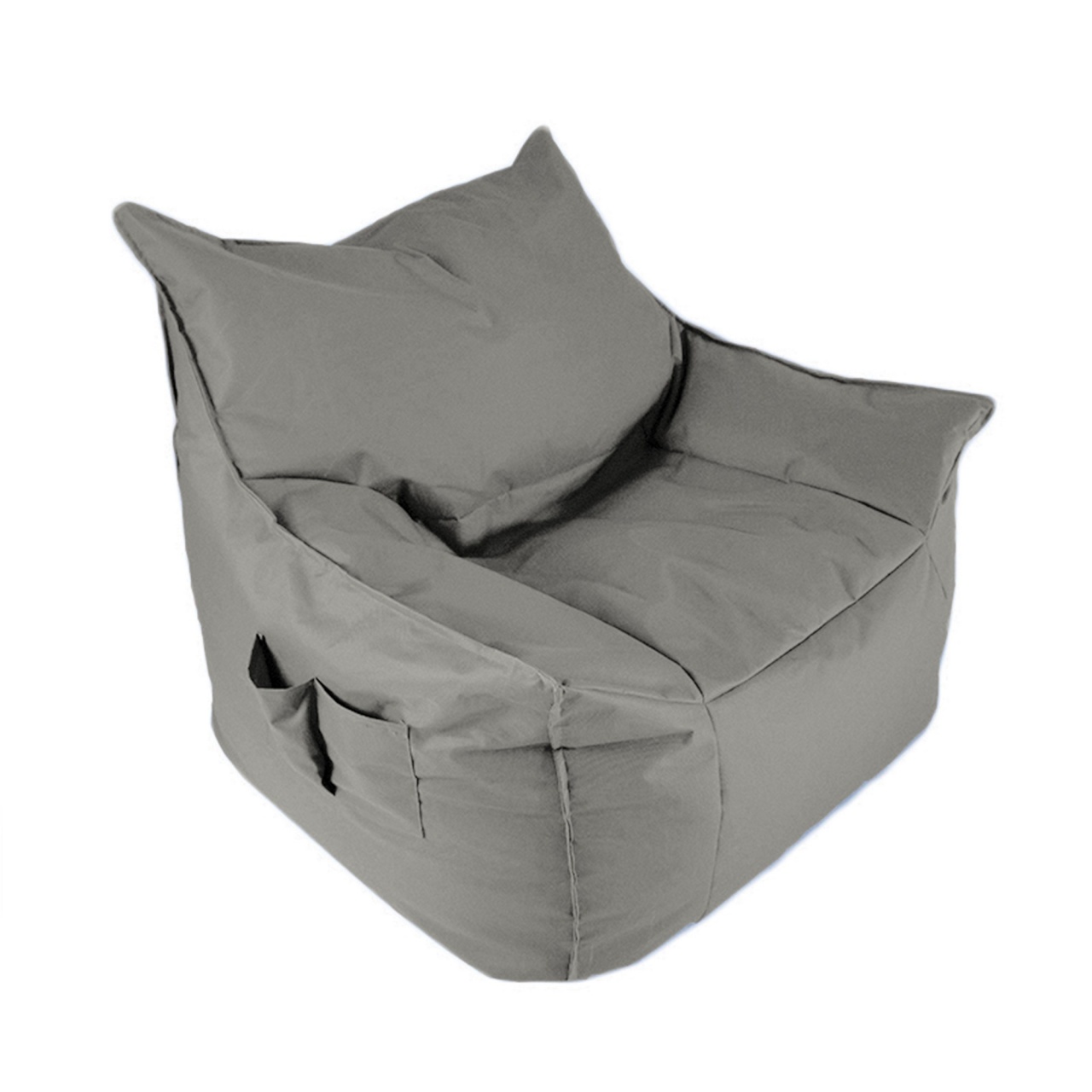 Fotoliu Puf Gradina, Stone breeze, UnicUtil, Culoarea Gri Inchis - 1 | YEO