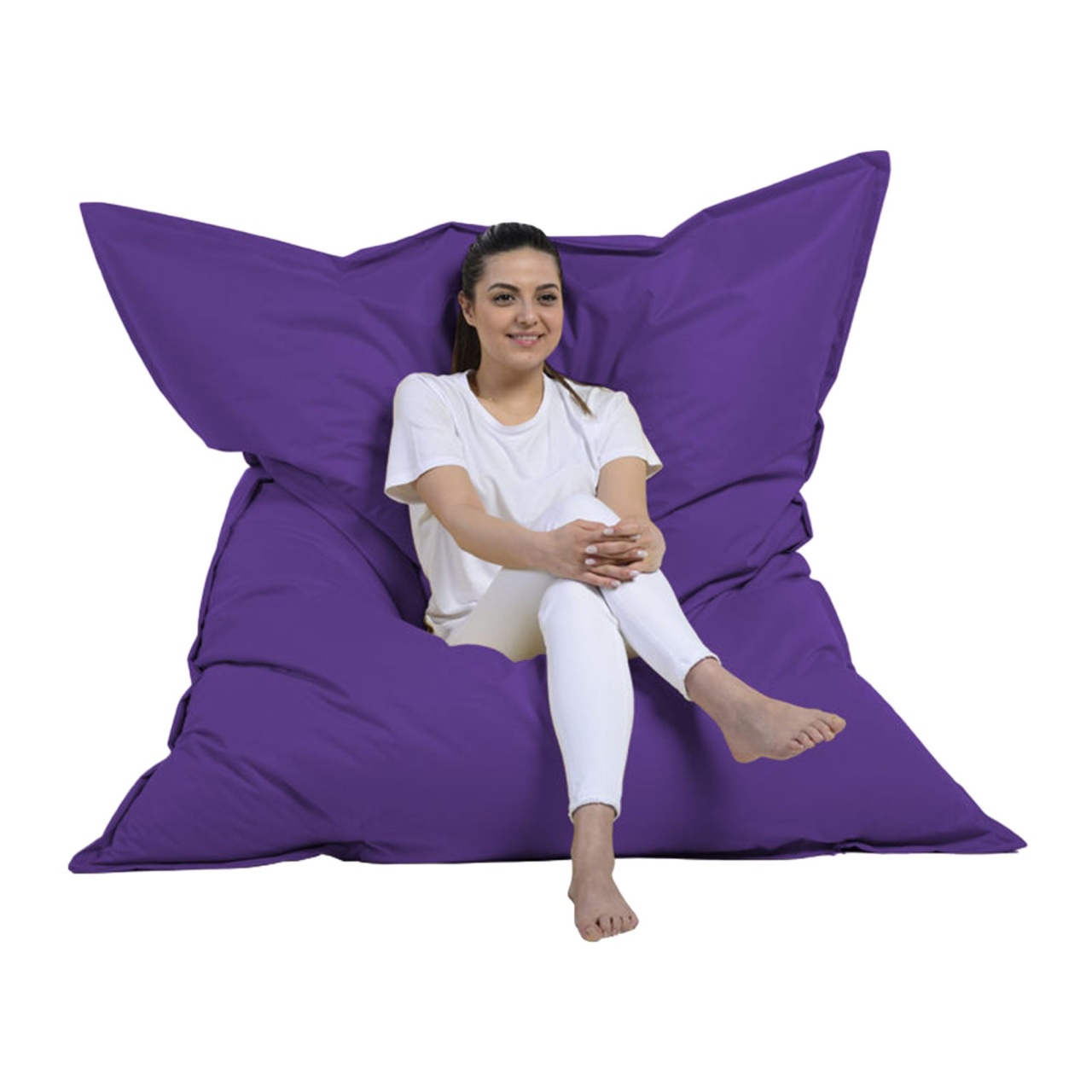 Fotoliu Puf Gradina, Thorn breeze, UnicUtil, Culoarea Mov - 2 | YEO