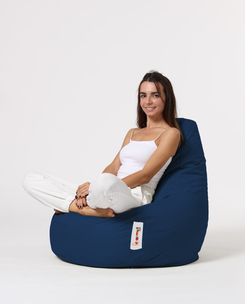Fotoliu Puf Gradina, Thorn wave, UnicUtil, Culoarea Albastru Inchis - 2 | YEO