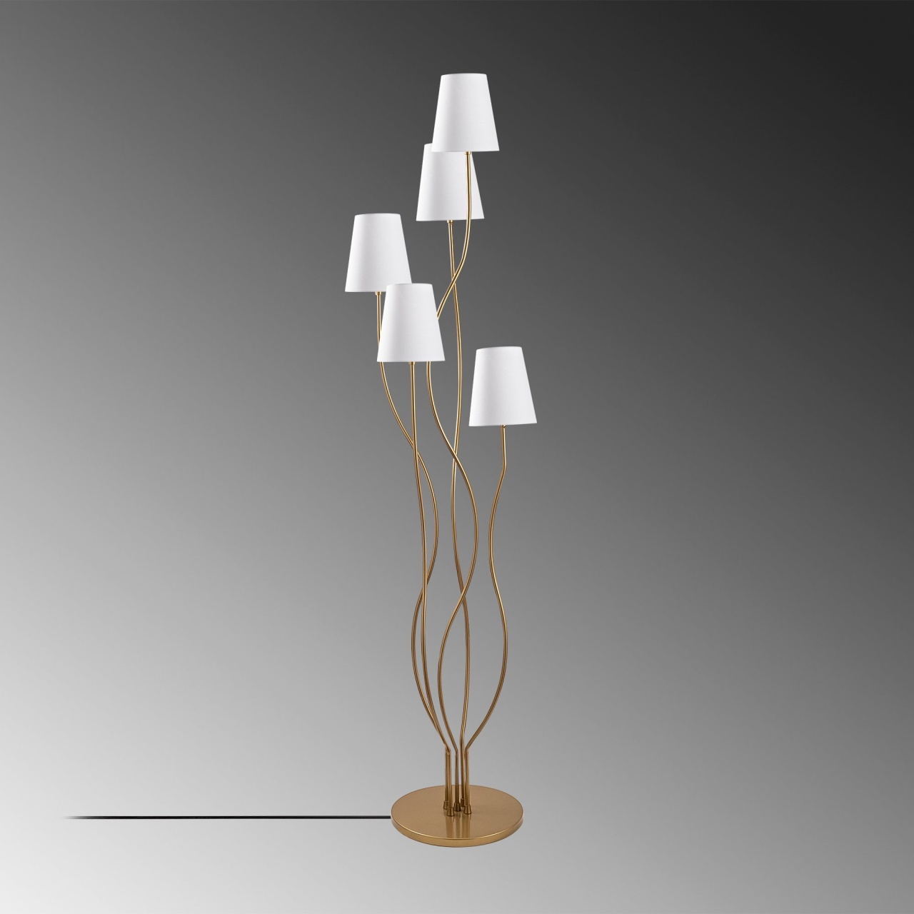 Lampadar, Echo drift, UnicUtil, Culoarea Auriu Alb - 3 | YEO