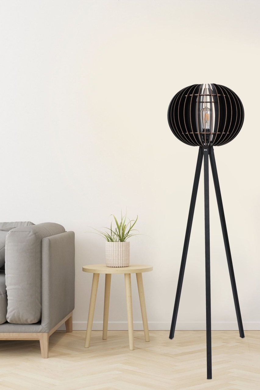 Lampadar, Wave glow, UnicUtil, Culoarea Negru