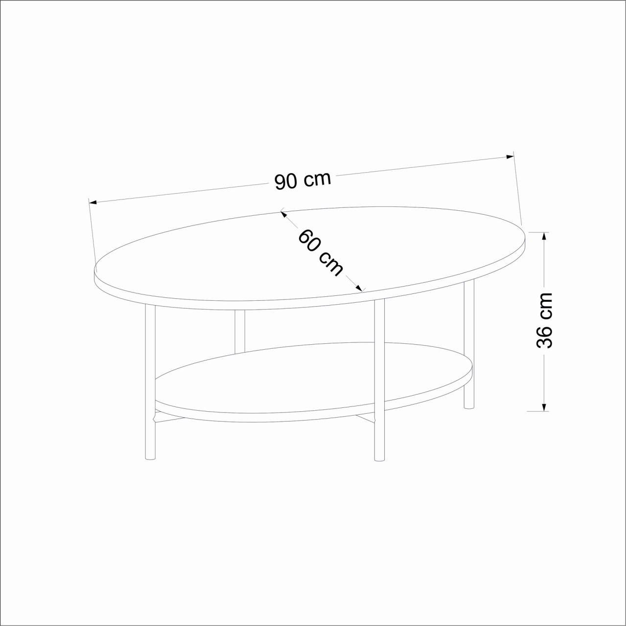 Măsuţă de cafea, Elis Travertine, UnicUtil, Travertin, Lățime: 90 cm, Înălțime: 36 cm, Adâncime: 60 cm - view 4