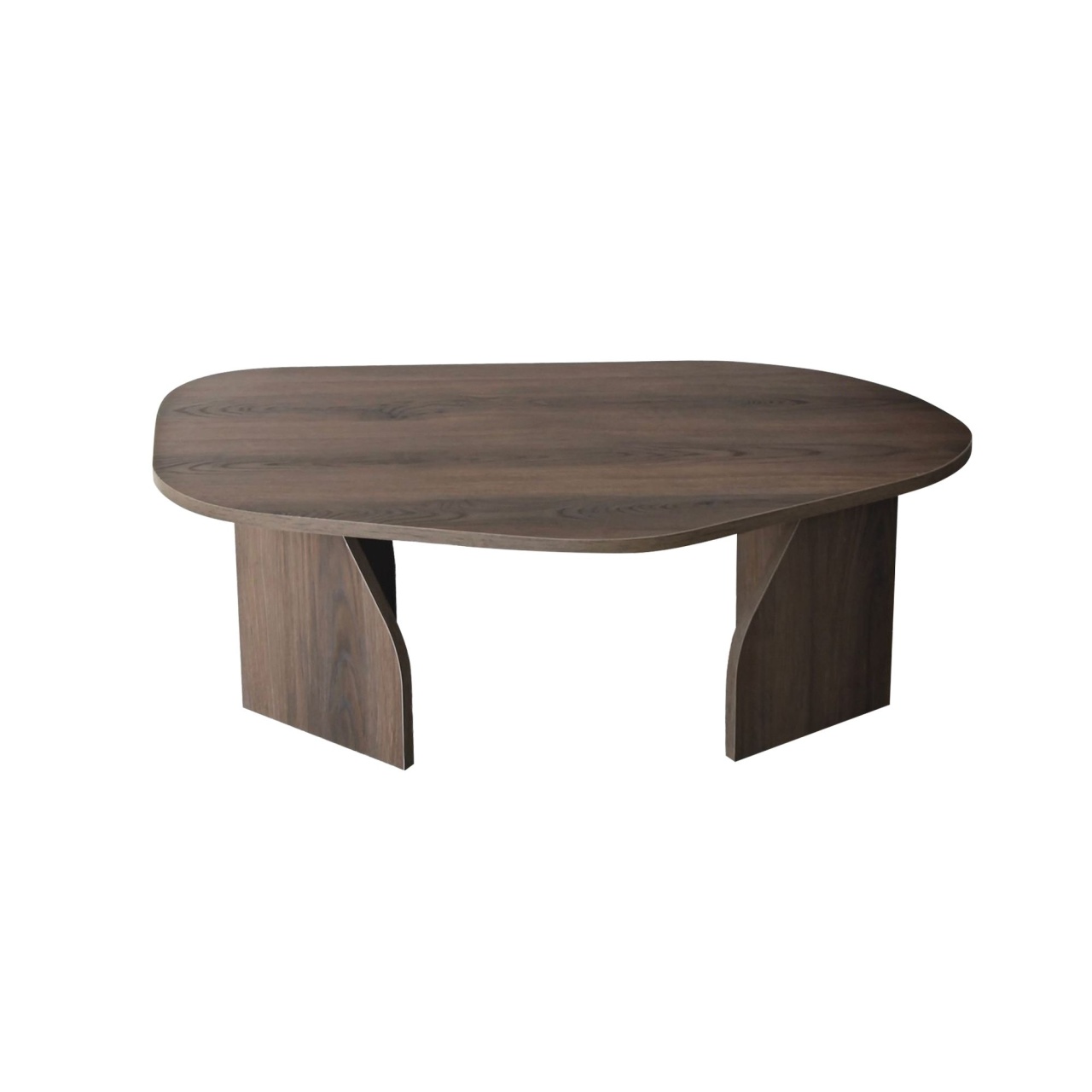 Măsuţă de cafea, Rock Walnut, UnicUtil, Nuc, Lățime: 100 cm, Înălțime: 35 cm, Adâncime: 60 cm - view 10