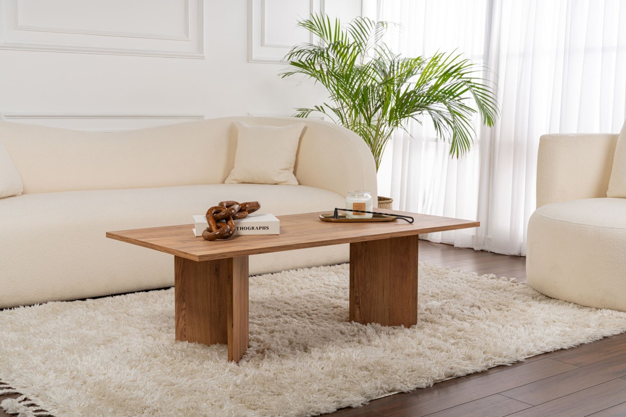 Măsuţă de cafea, Sabin Atlantic, UnicUtil, Pin Atlantic, Lățime: 119 cm, Înălțime: 40 cm, Adâncime: 60 cm - view 3