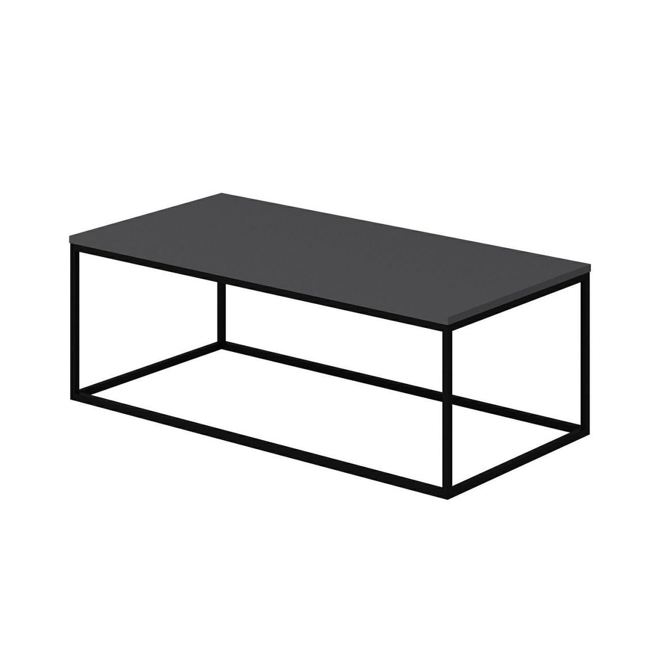 Măsuţă de cafea, Tiger Anthracite, UnicUtil, Antracit, Lățime: 120 cm, Înălțime: 42 cm, Adâncime: 60 cm - view 3