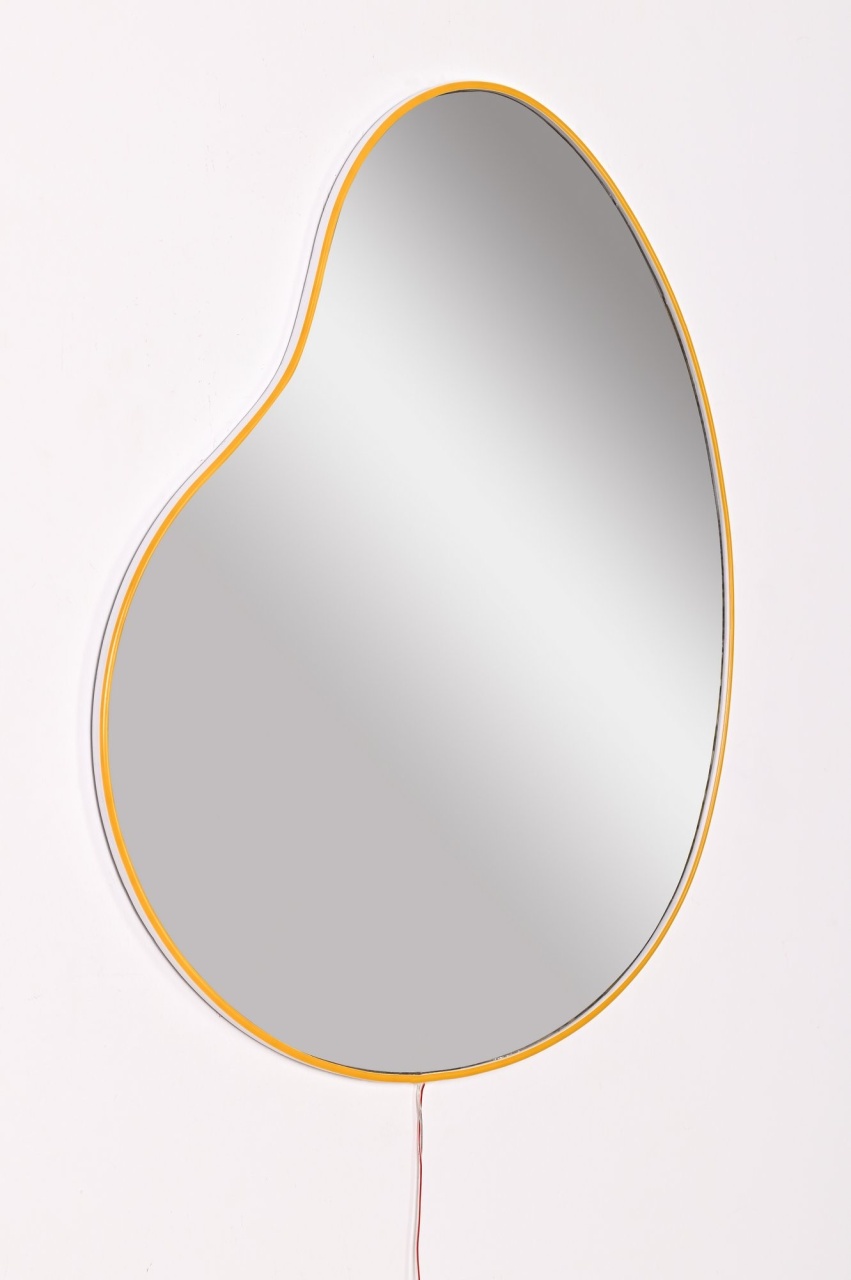 Oglinda, Spark leaf, UnicUtil, Culoarea Galben - 4 | YEO