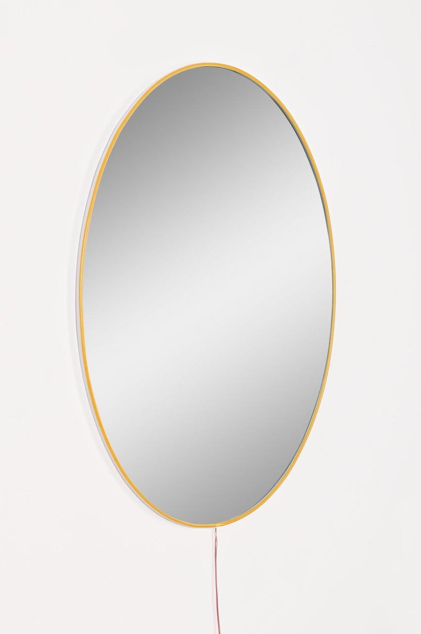 Oglinda, Wave leaf, UnicUtil, Culoarea Galben - 4 | YEO