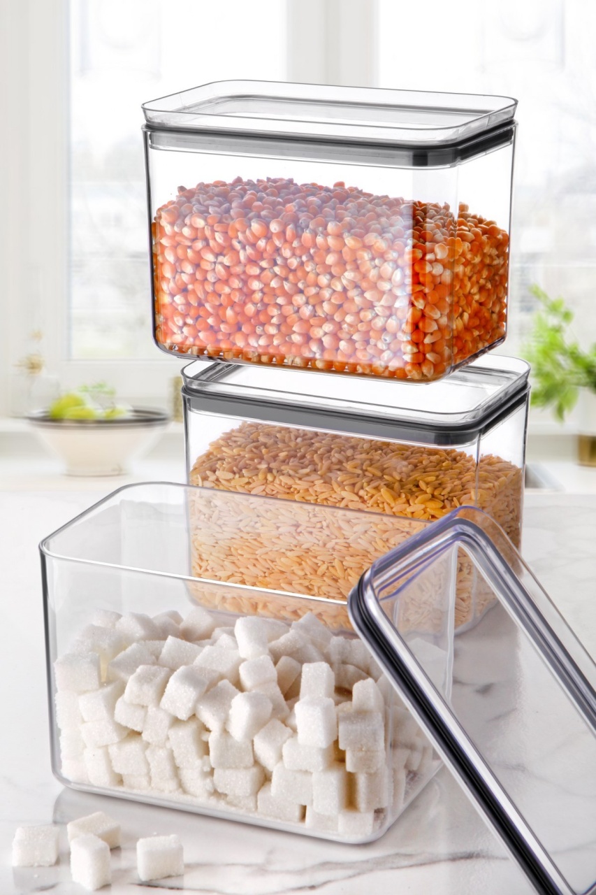 Set 3 recipiente alimentare , UnicUtil, Sturdy Elegant, Transparent - 3 | YEO