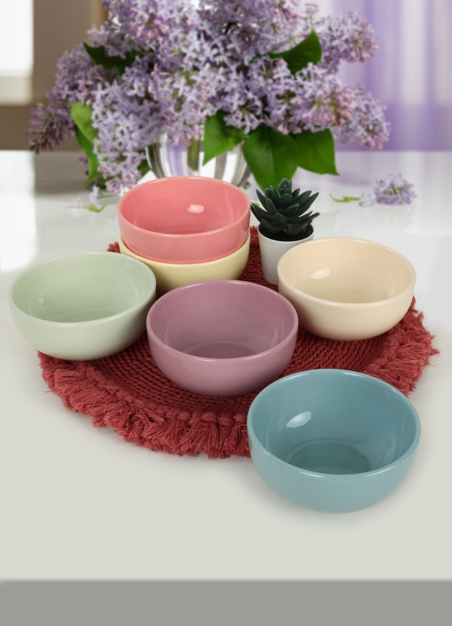 Set Ceramica (6 Bucati), Bits shell, UnicUtil, Culoarea Multicolor - 1 | YEO