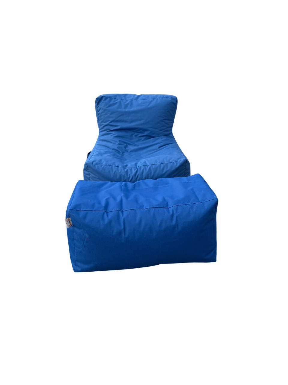 Set fotolii puf (2 Bucati), Blaze units, UnicUtil, Culoarea Albastru - 2 | YEO